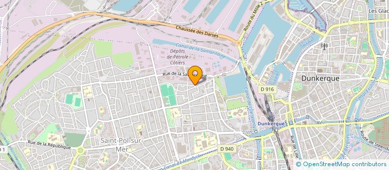 localisation de l'entreprise LE BAGEL'STREET  DUNKERQUE