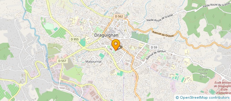 localisation de l'entreprise LE BAHIADERE à DRAGUIGNAN