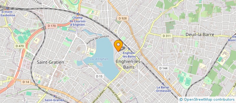 localisation de l'entreprise LE BAIL DEVELOPPEMENT à ENGHIEN-LES-BAINS