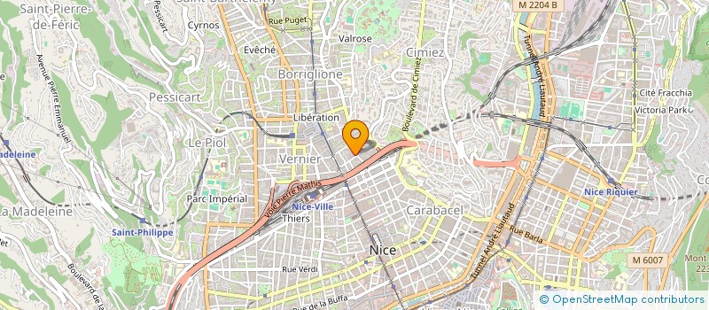 localisation de l'entreprise LE BAIN DIDEROT SANITAIRE à NICE