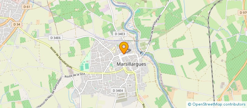 localisation de l'entreprise LE BAJAN  MARSILLARGUES