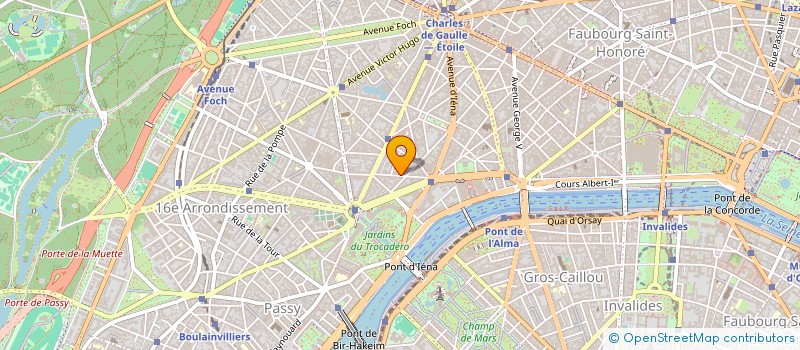 localisation de l'entreprise LE BAL  PARIS