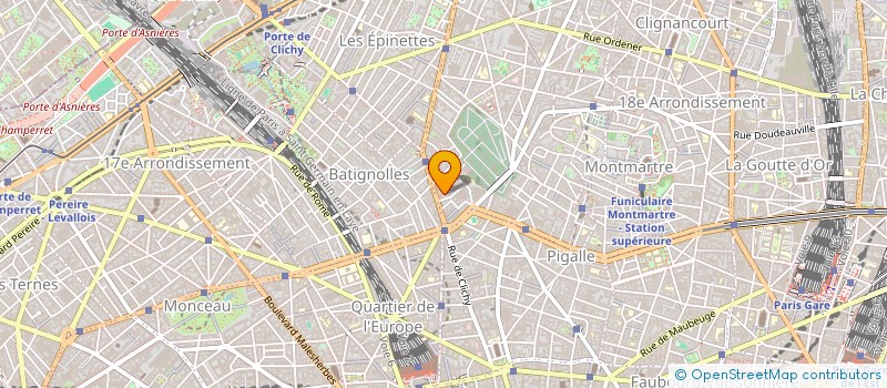 localisation de l'entreprise LE BAL BOOKS & FOOD  PARIS