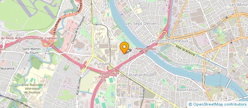 localisation de l'entreprise LE BAL DES PENDUS à TOULOUSE