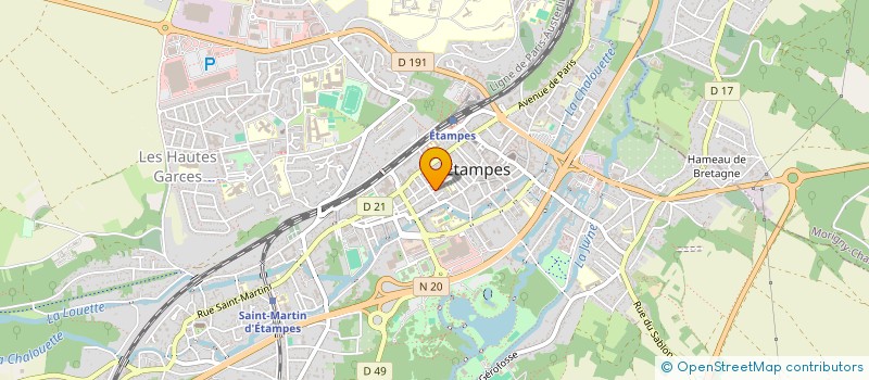 localisation de l'entreprise LE BAL PERDU DES FEMMES A BARBE à ETAMPES
