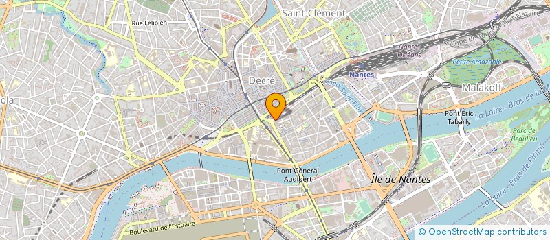 localisation de l'entreprise LE BALAPAPA à NANTES