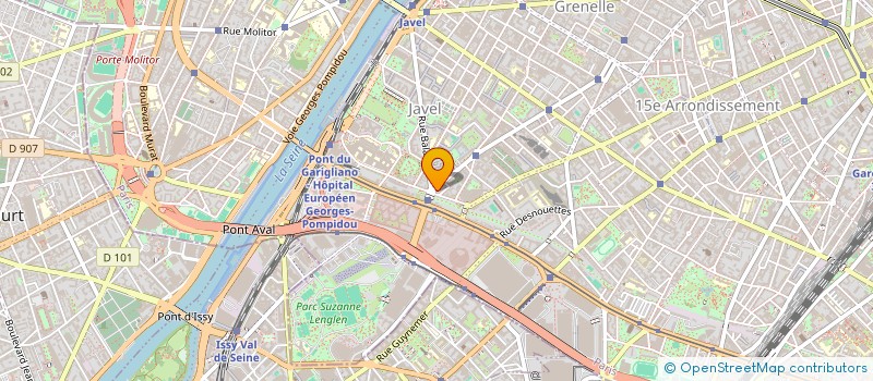 localisation de l'entreprise LE BALARD à PARIS