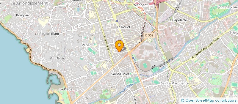 localisation de l'entreprise LE BALCON à MARSEILLE