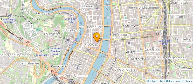 localisation de l'entreprise LE BALCON DE ROSA  LYON