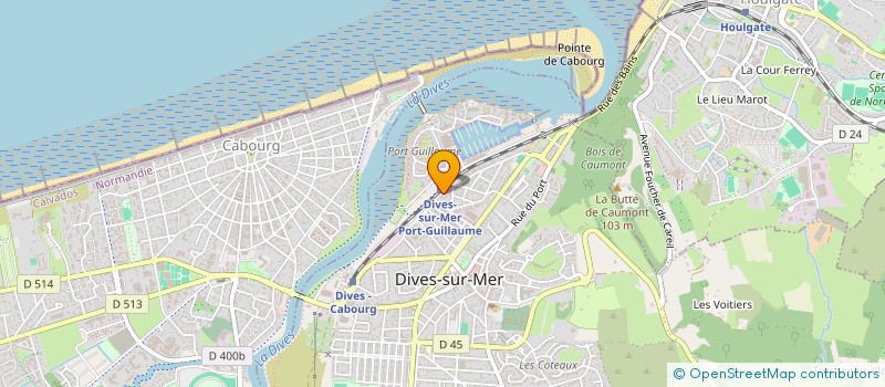 localisation de l'entreprise LE BALIGAN SUSHI TRAITEUR à DIVES-SUR-MER