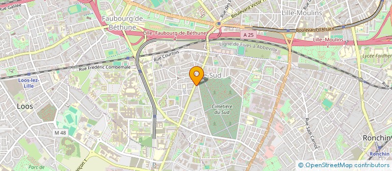 localisation de l'entreprise LE BALISIER à LILLE