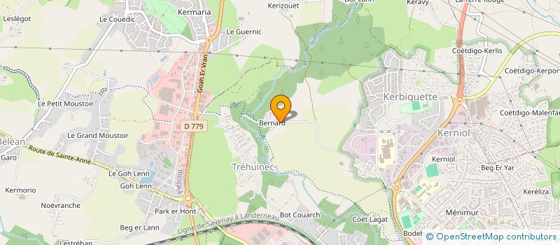 localisation de l'entreprise LE BALISIER à VANNES