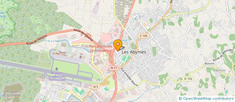localisation de l'entreprise LE BALISIER à LES ABYMES