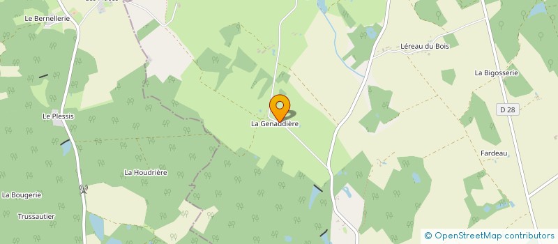 localisation de l'entreprise LE BALLET DES ARTS  PONTLEVOY