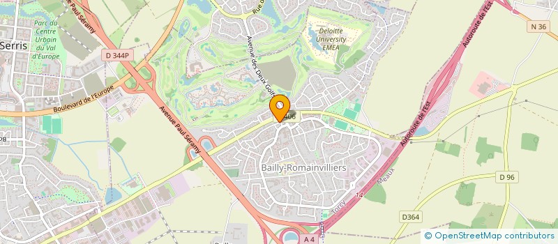 localisation de l'entreprise LE BALLET IMPERIAL  PARIS