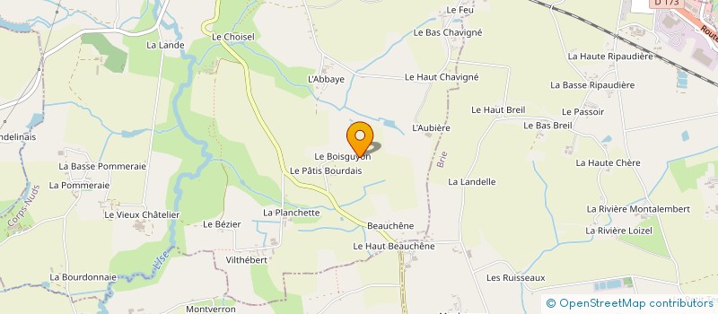 localisation de l'entreprise LE BALLON  PIRE-CHANCE