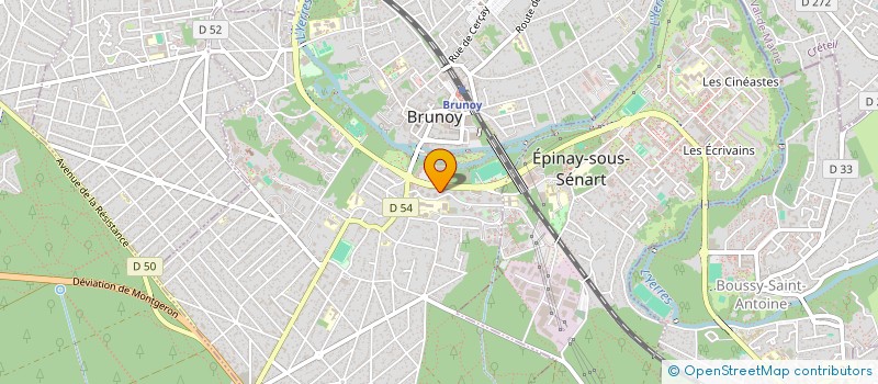 localisation de l'entreprise LE BALLON ET L'ENFANT à BRUNOY