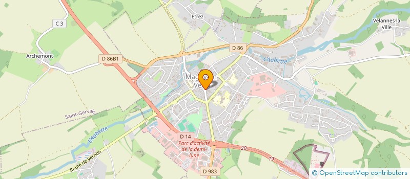 localisation de l'entreprise LE BALTO  MAGNY-EN-VEXIN