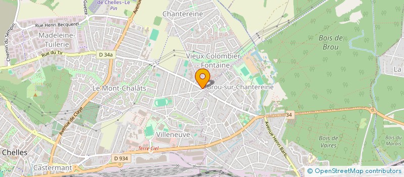 localisation de l'entreprise LE BALTO  CHELLES