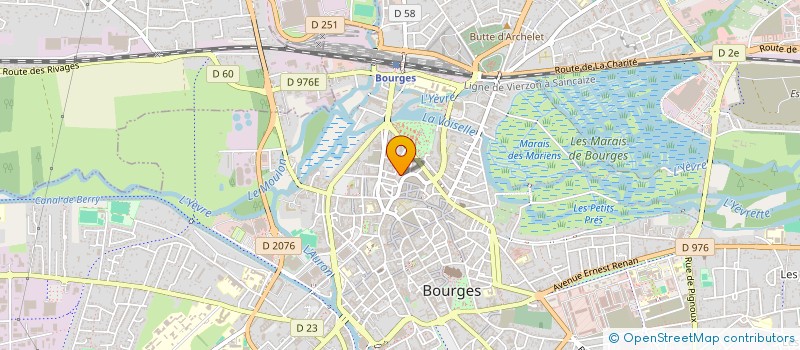 localisation de l'entreprise LE BALZAC à BOURGES