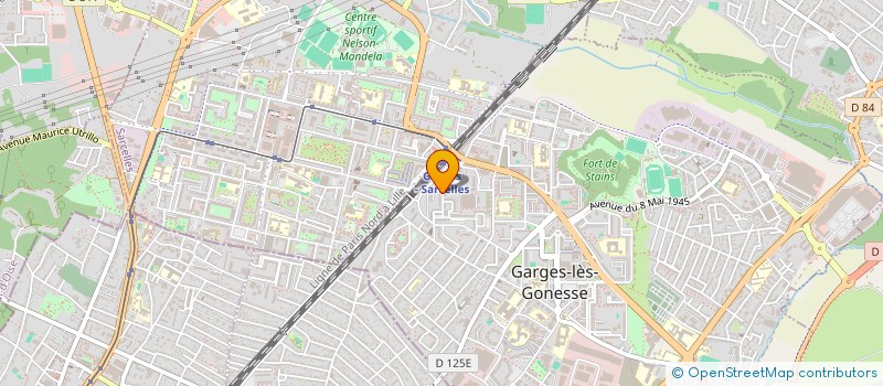 localisation de l'entreprise LE BALZAC  GARGES-LES-GONESSE