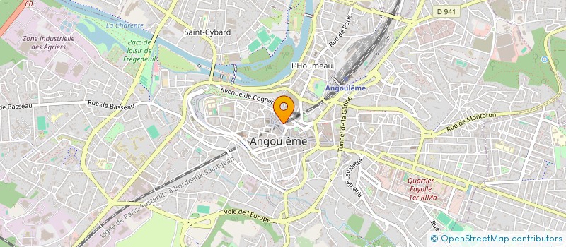 localisation de l'entreprise LE BAM CAFE à ANGOULEME