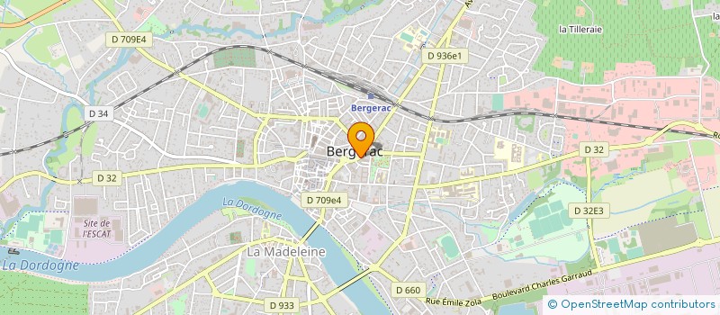 localisation de l'entreprise LE BAMBINO à BERGERAC
