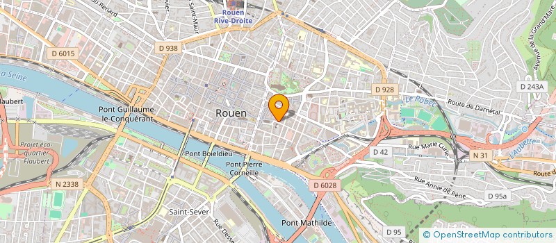 localisation de l'entreprise LE BAMYAN RESTAURANT à ROUEN