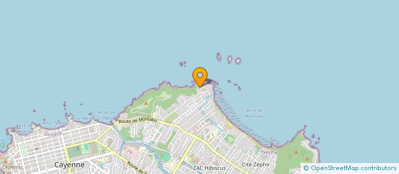 localisation de l'entreprise LE BANANIER  CAYENNE