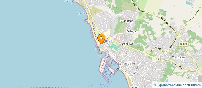 localisation de l'entreprise LE BANC DU FOND  LA TURBALLE