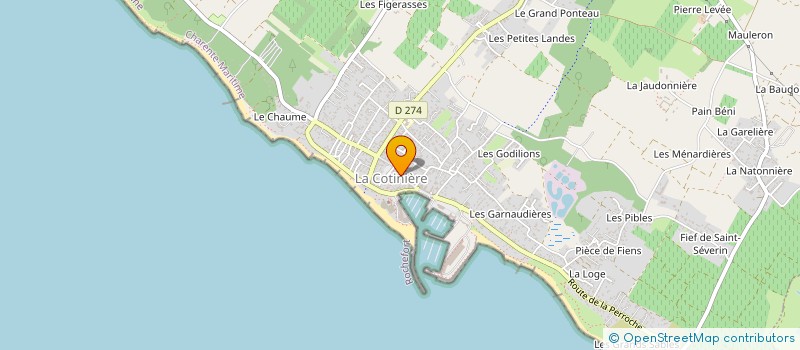 localisation de l'entreprise LE BANCHERA à SAINT-PIERRE-D'OLERON