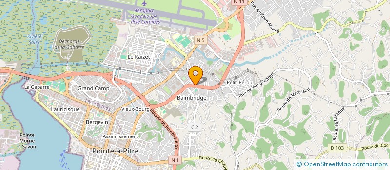 localisation de l'entreprise LE BANNETON à LES ABYMES