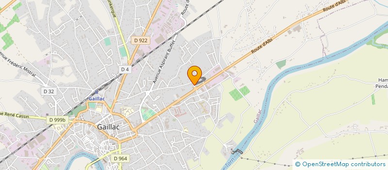 localisation de l'entreprise LE BANNETON DES SAVEURS à GAILLAC