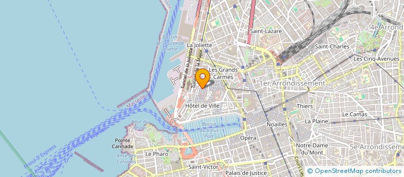 localisation de l'entreprise LE BANQUET CTRE ETUD RECH PHILOSOPHIQUES à MARSEILLE