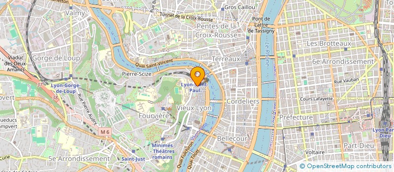 localisation de l'entreprise LE BAOBAB à LYON
