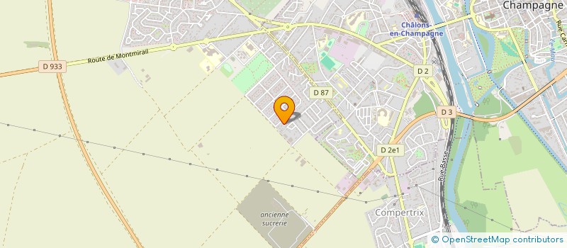 localisation de l'entreprise LE BAOBAB CHAMPENOIS  FAGNIERES