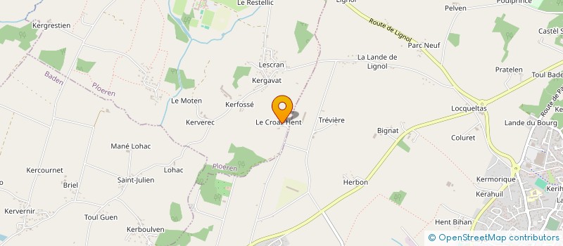 localisation de l'entreprise LE BAOBAB SK à PLOEREN