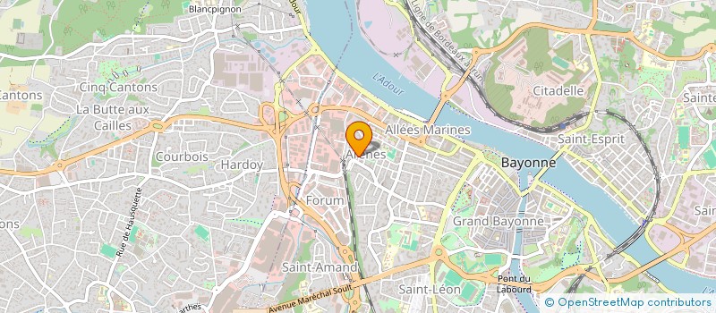 localisation de l'entreprise LE BAOL à BAYONNE