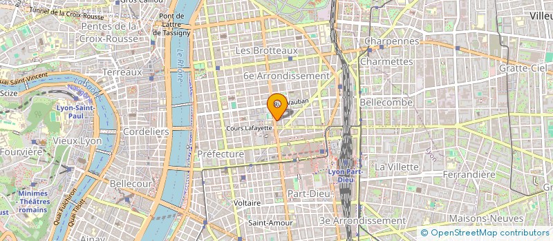 localisation de l'entreprise LE BAOU  LYON