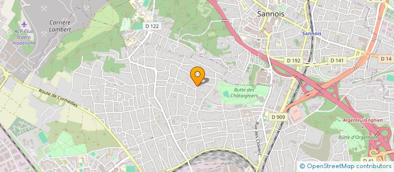 localisation de l'entreprise LE BAPH  ARGENTEUIL