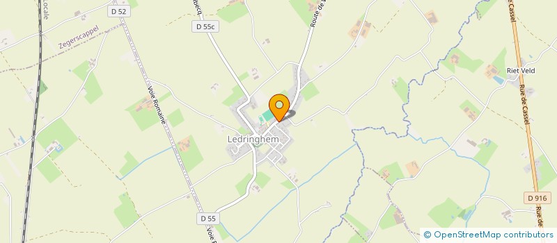 localisation de l'entreprise LE BAR A PATES FOODTRUCK à LEDRINGHEM