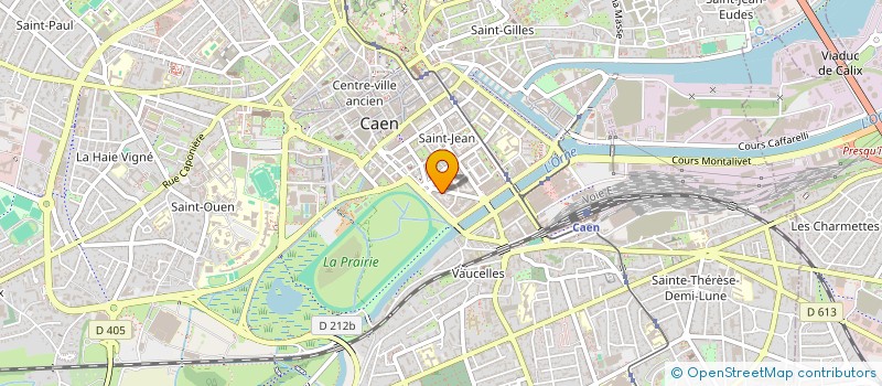 localisation de l'entreprise LE BAR-B à CAEN