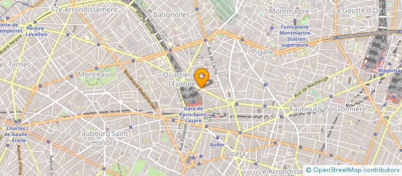 localisation de l'entreprise LE BAR DE LONDRES  PARIS