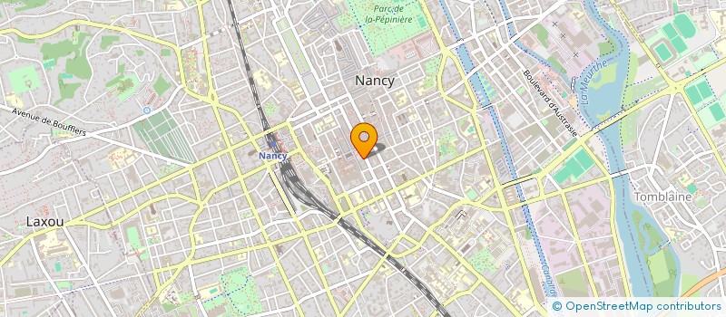 localisation de l'entreprise LE BAR DE NANCY  NANCY