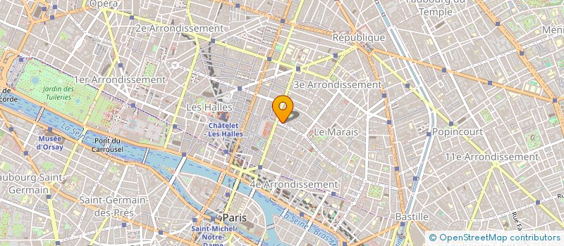 localisation de l'entreprise LE BAR DES AIGLONS  PARIS