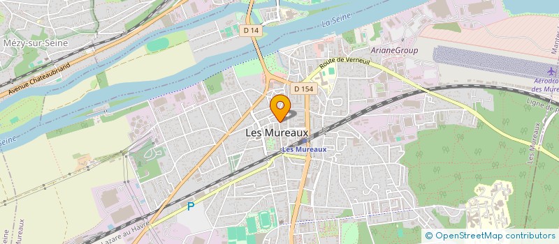 localisation de l'entreprise LE BAR DES AMIS à LES MUREAUX