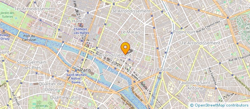 localisation de l'entreprise LE BAR FIVE  PARIS