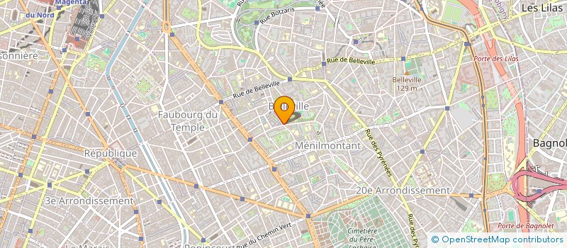 localisation de l'entreprise LE BAR FLOREAL  PARIS