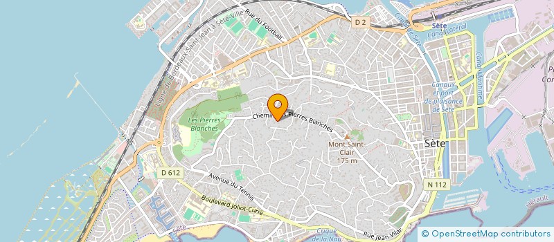 localisation de l'entreprise LE BAR MUGE à SETE