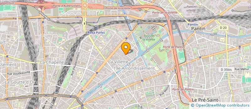 localisation de l'entreprise LE BAR NANTAIS  PARIS